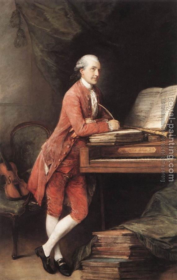 Thomas Gainsborough : Johann Christian Fischer